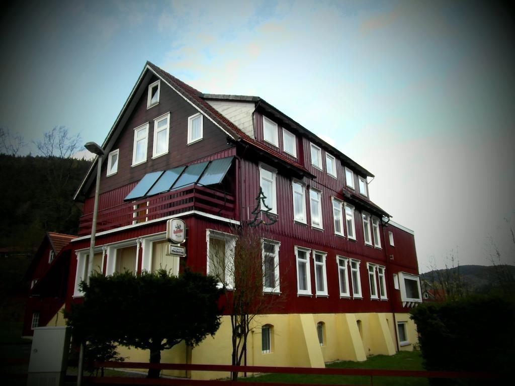 Pension "Am Wald" Lautenthal Extérieur photo